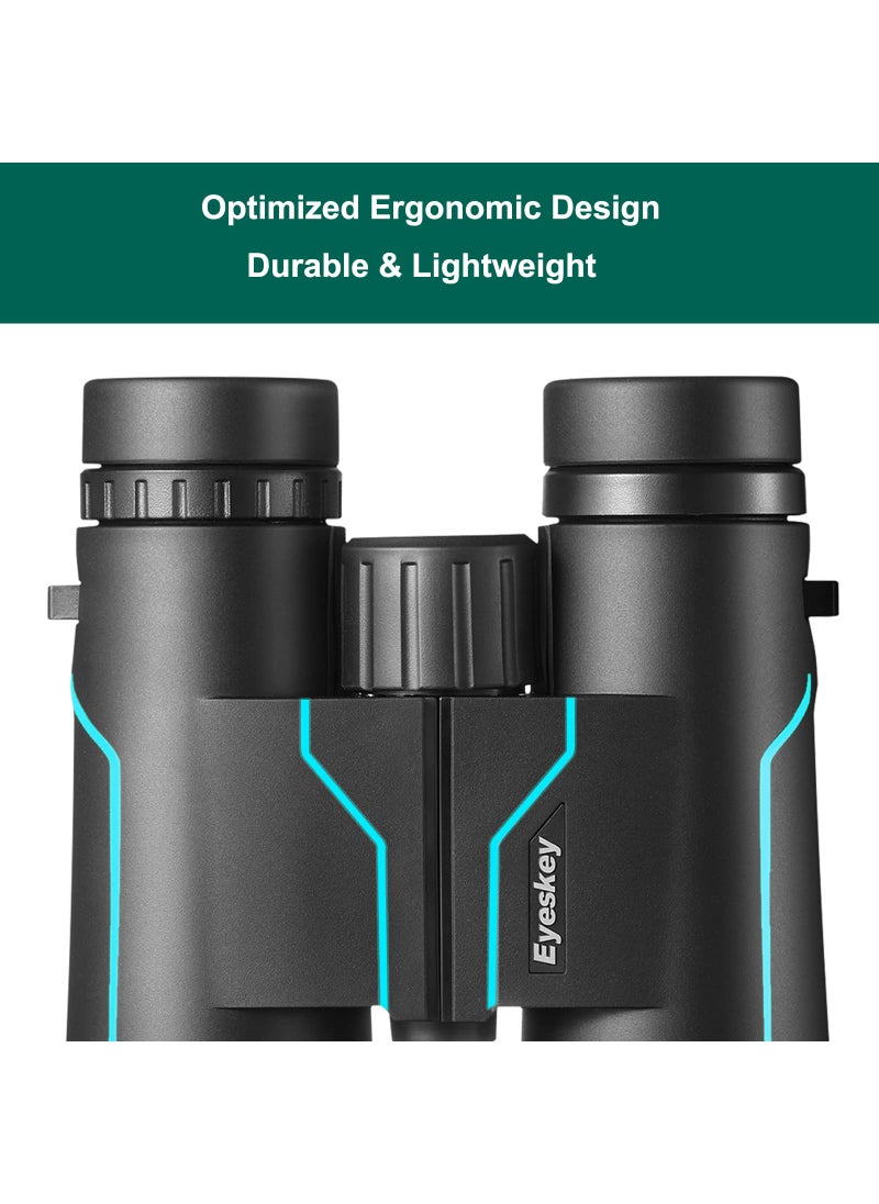EYESKEY Binoculars for Adults with Upgraded Phone Adapter- Eyeskey Eaglet 12x42 HD Binoculars for Bird Watching Hunting Nature Widelife, Completely Waterproof and fogproof Meet All Your Needs  - Image 2