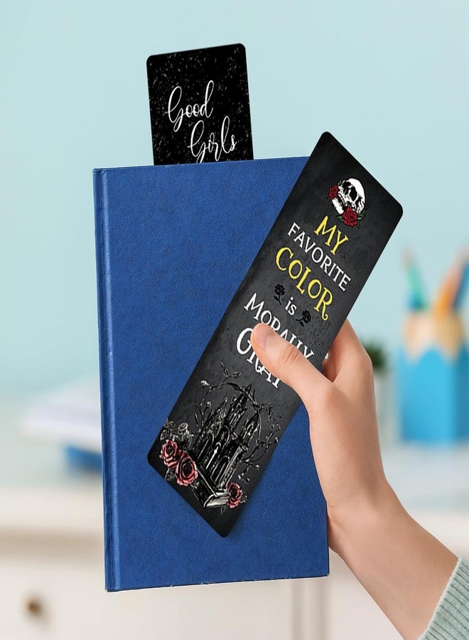 AFRITEE Dark Romance Bookmarks for Women - 20 Pcs Gothic Vintage Rose Skull Paper Bookmarks Gifts for Romance Novel Lovers, Funny Dark Twisted Romance Bookmarks for Reading Women Spicy Gifts for Girl - Image 3