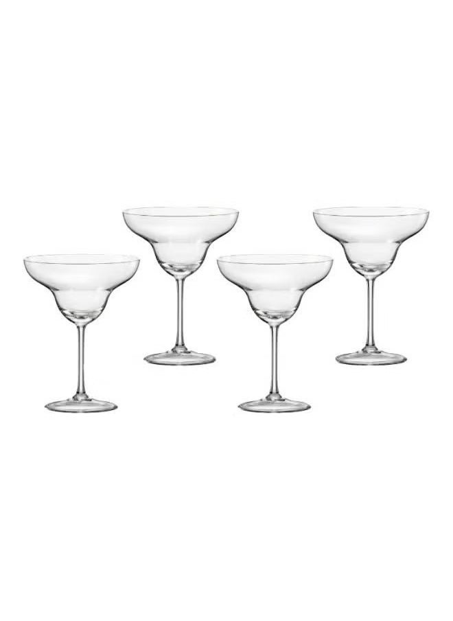 Crystalex Crystalex Margarita Glass Specials 350ml, Crystalline (Pack of 4) 