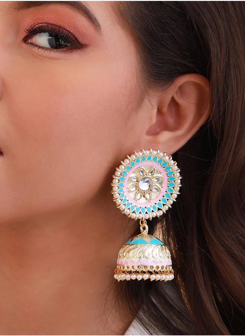 SOHI Women's The Gul Drop Earrings