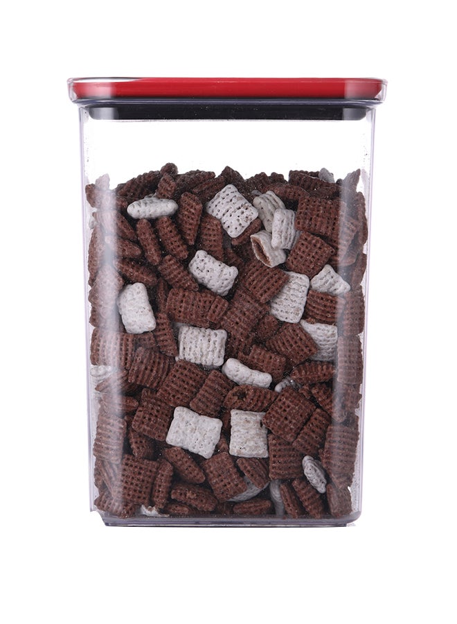 Neoflam Smart Seal Dry Food Storage Clear/Red/White 3.6Liters - Image 3