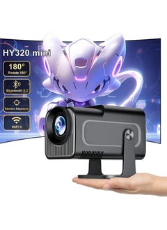 ELTRAZONE Mini Projector Full HD 720P Bluetooth Projector with 4K Support, Auto Focus & Auto Trapezoidal Correction, Portable Home Cinema Projector Compatible with TV Stick, X-Box, DVD, Laptop, Smartphone – Small, Compact, and Versatile  - Image 1