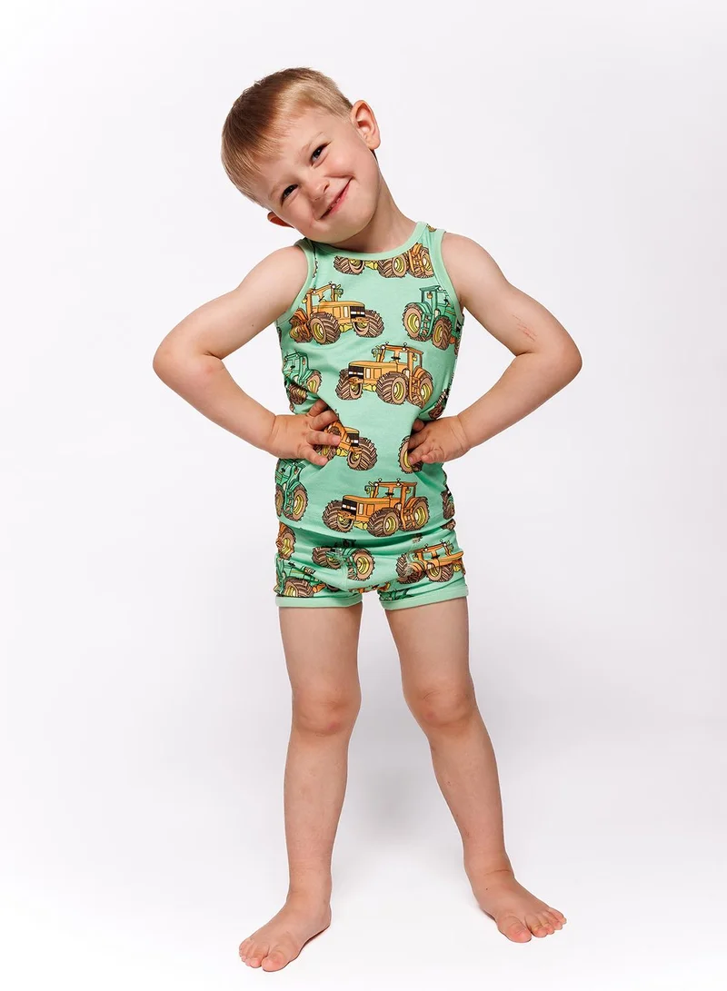 Småfolk Underwear set with tractors