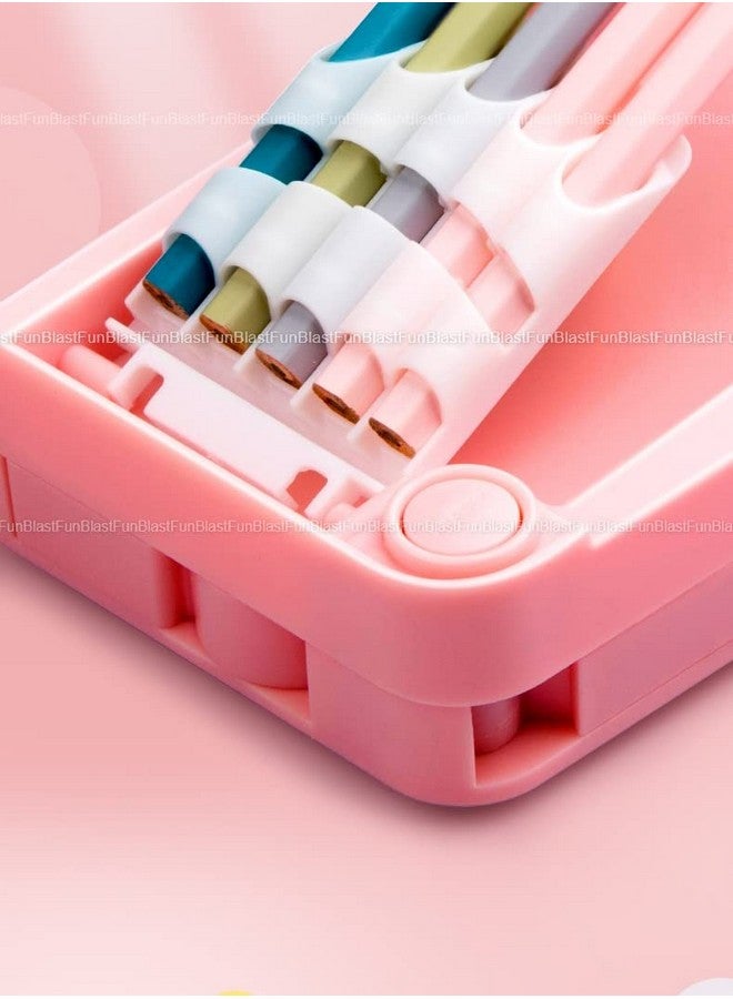 فنبلاست صندوق أقلام فن بلاست متعدد الاستخدامات للأطفال، صندوق أقلام يونيكورن، صندوق أقلام للأطفال للبنات، حقيبة أقلام للبنات، صندوق أقلام منبثق، هدايا يونيكورن للأطفال - بلاستيك، متعدد الألوان - Image 4