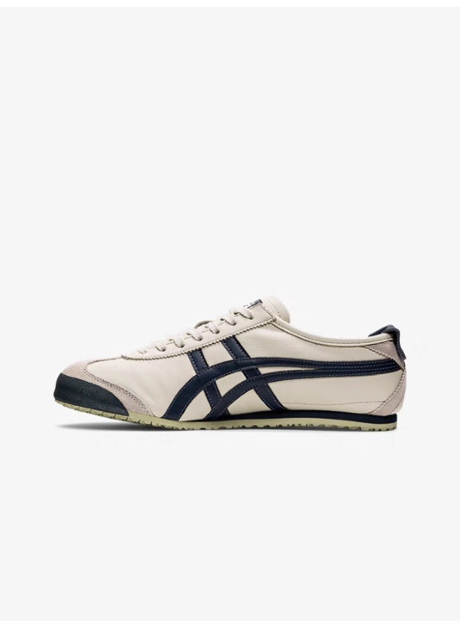 Onitsuka Tiger Mexico 66 Athlesiure Sneakers Beige Grey/Navy Blue - Image 2