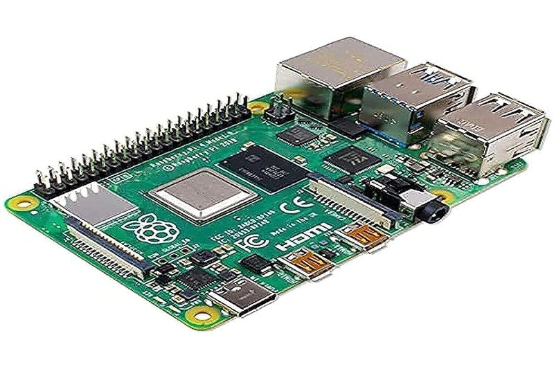 Raspberry Pi Raspberry Pi 4 Model B 2019 Quad Core 64 Bit WiFi Bluetooth (4GB) - Image 1