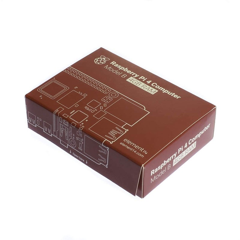 Raspberry Pi Raspberry Pi 4 Model B 2019 Quad Core 64 Bit WiFi Bluetooth (4GB) - Image 4