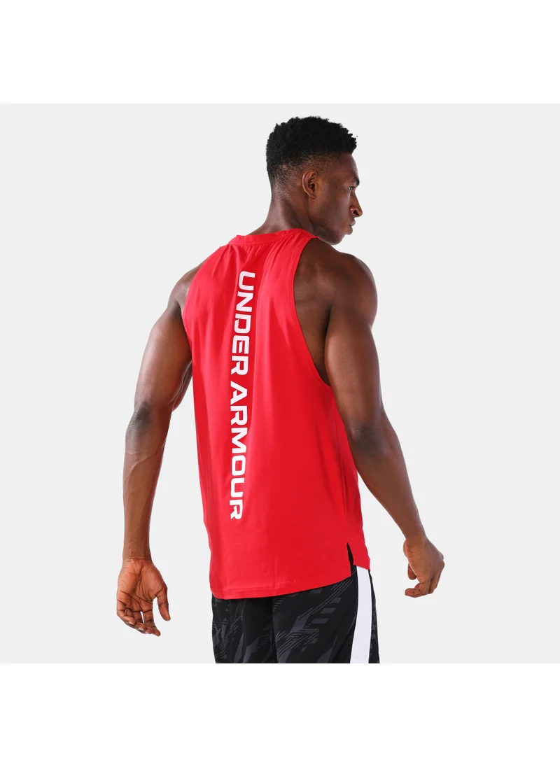 UNDER ARMOUR Men's Baseline Cotton Tank Top