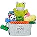 MRSOHRET 20Pcs Puppy Chew Toys for Teething Dog Chew Toys with Rope Toys Pet Dog Toothbrush Treat Balls Plush Toys and Squeaky Toy for Small Medium Dogs with Basket - Image 3