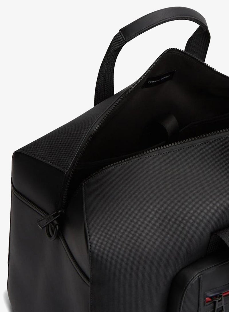 TOMMY HILFIGER Metal Logo Duffel Bag - Image 5