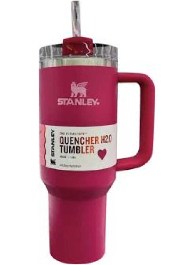 Stanley 1.18 ML Flow Star Tumbler - Stylish design made of SUS 304 stainless steel with a tight lid and straw, keeps hot and cold - Image 2