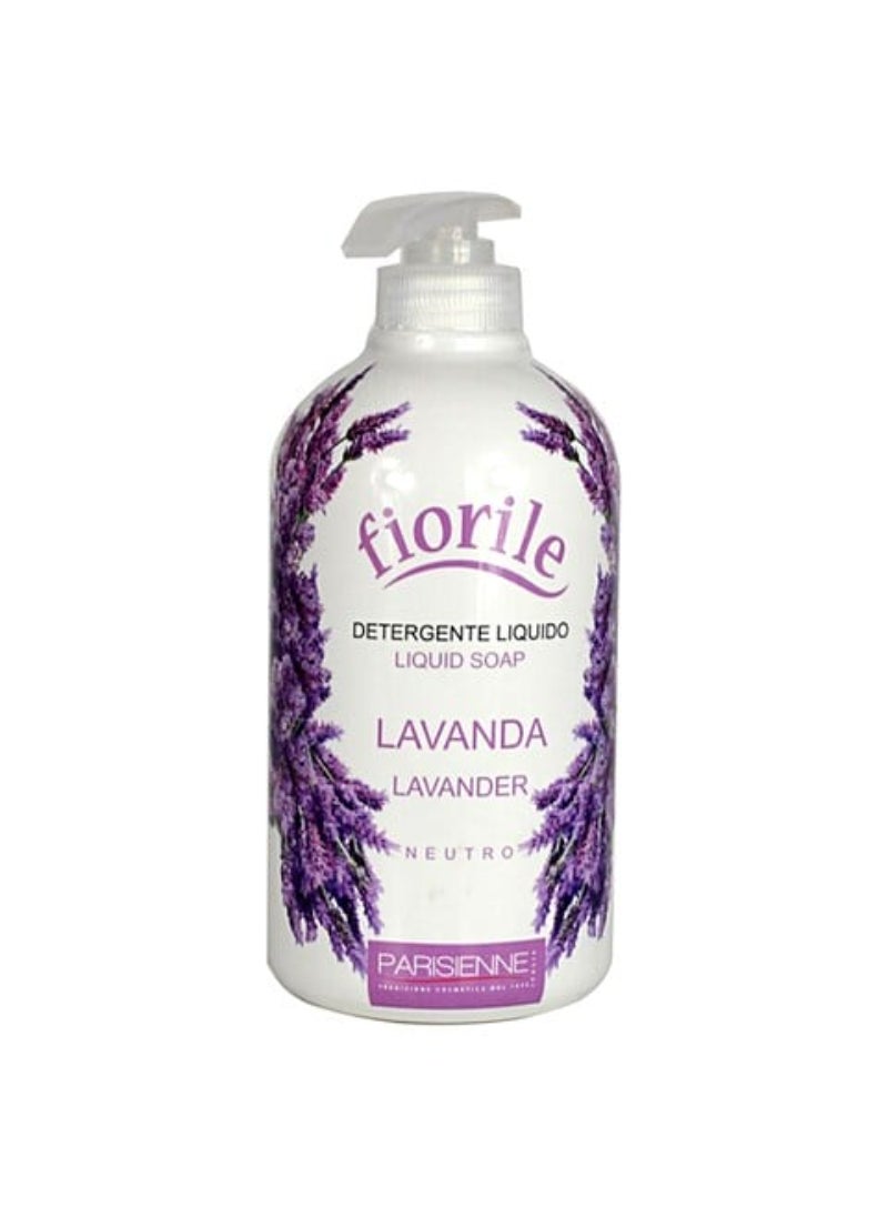 Parisienne Parisienne Fiorile Lavender Liquid Soap Clear 500ml  - Image 1