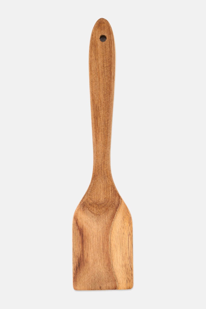 Bombay Acacia Wooden Solid Turner 30 L cm, Dark Beige - Image 2