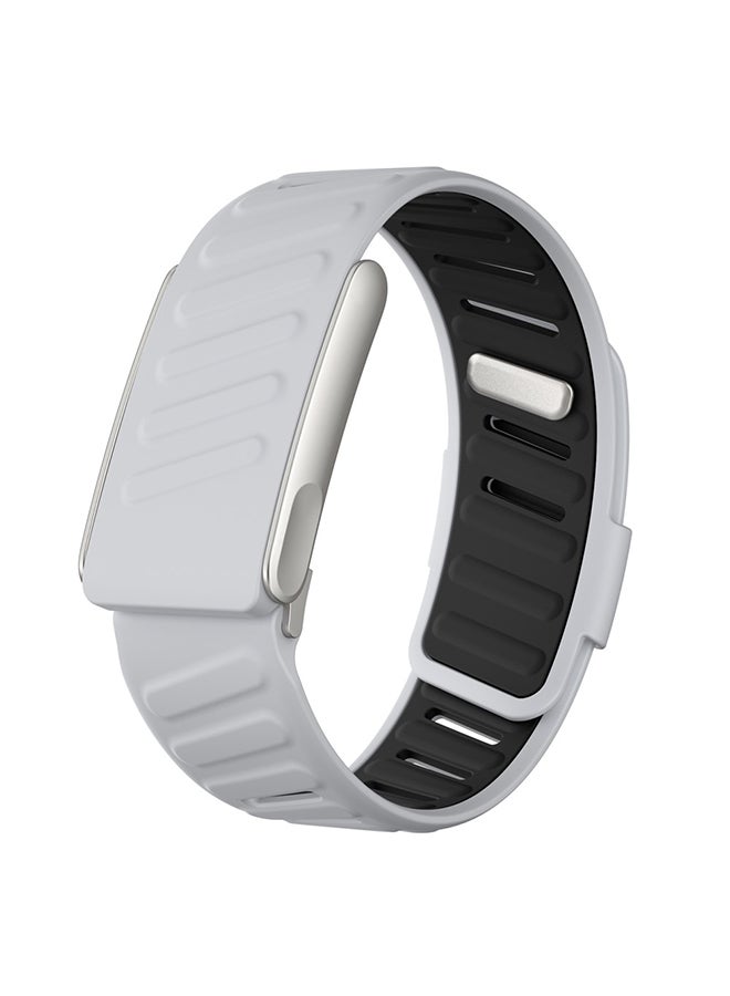O Ozone Silicone Sport Band for Whoop 5.0 & MG Band|Adjustable,Waterproof Replacement Wrist Strap for Men & Women |Comfortable & Durable Fitness Bands- Grey - Image 1