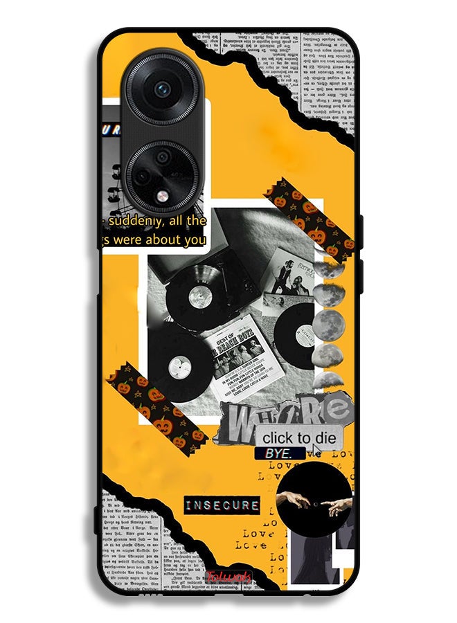 Tolwak Oppo A98 5G Protective Case Cover All The Songs Were About You - Image 1