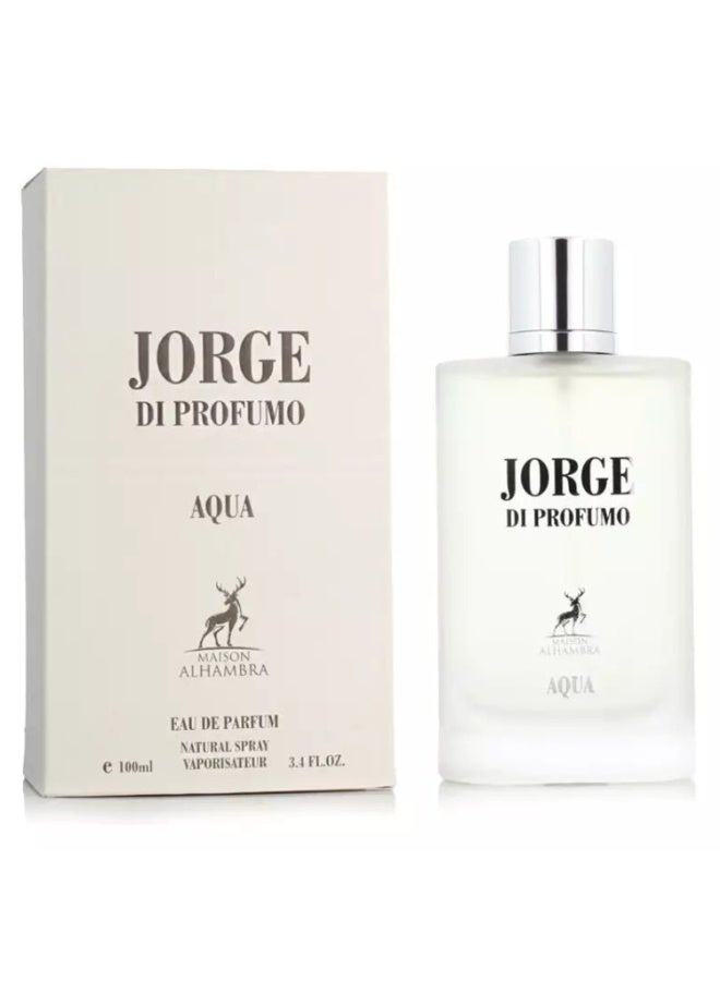 MAISON ALHAMBRA Jorge Di Profumo AQUA  For Men EDP 100ml - Image 1