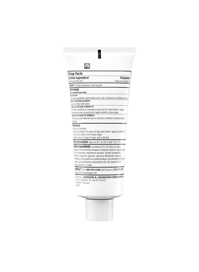 Bengay Pain Relieving Lidocaine Cream, Non-Greasy Topical Analgesic Cream with The Maximum Strength Numbing Relief of 4% Lidocaine HCl, Pleasant and Soothing Tropical Jasmine Scent, 3 oz - Image 4
