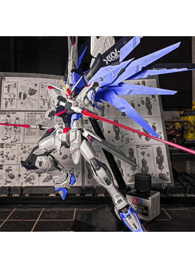Generic - Gundam HG Attack Free Heresy Jim Spartan Mark Rabbit MK-II Riding Model Mecha Assembled Toy-Color:Xingfeng Society-jim Spartan Desert Material/water Sticker/bracket - Image 1