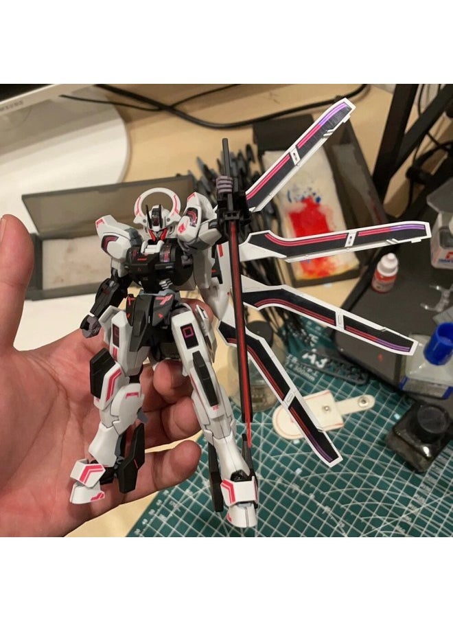 Generic - Gundam HG Attack Free Heresy Jim Spartan Mark Rabbit MK-II Riding Model Mecha Assembled Toy-Color:Xingfeng Society-jim Spartan Desert Material/water Sticker/bracket - Image 1