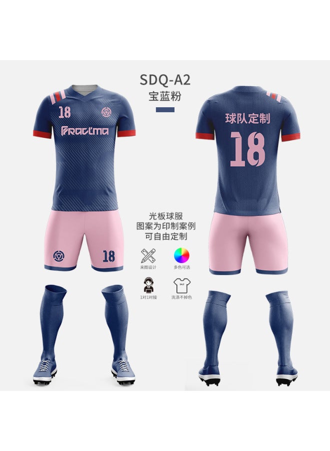 Football Training Clothes Sports Suit for Men Youth Kids
