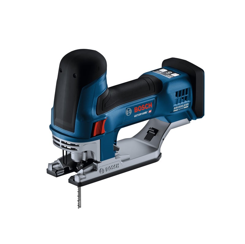BOSCH GST18V60BCN 18V Brushless Connected BarrelGrip Jig Saw 3800 SPM LED Light Toolfree Blade Change Bare Tool - Image 2