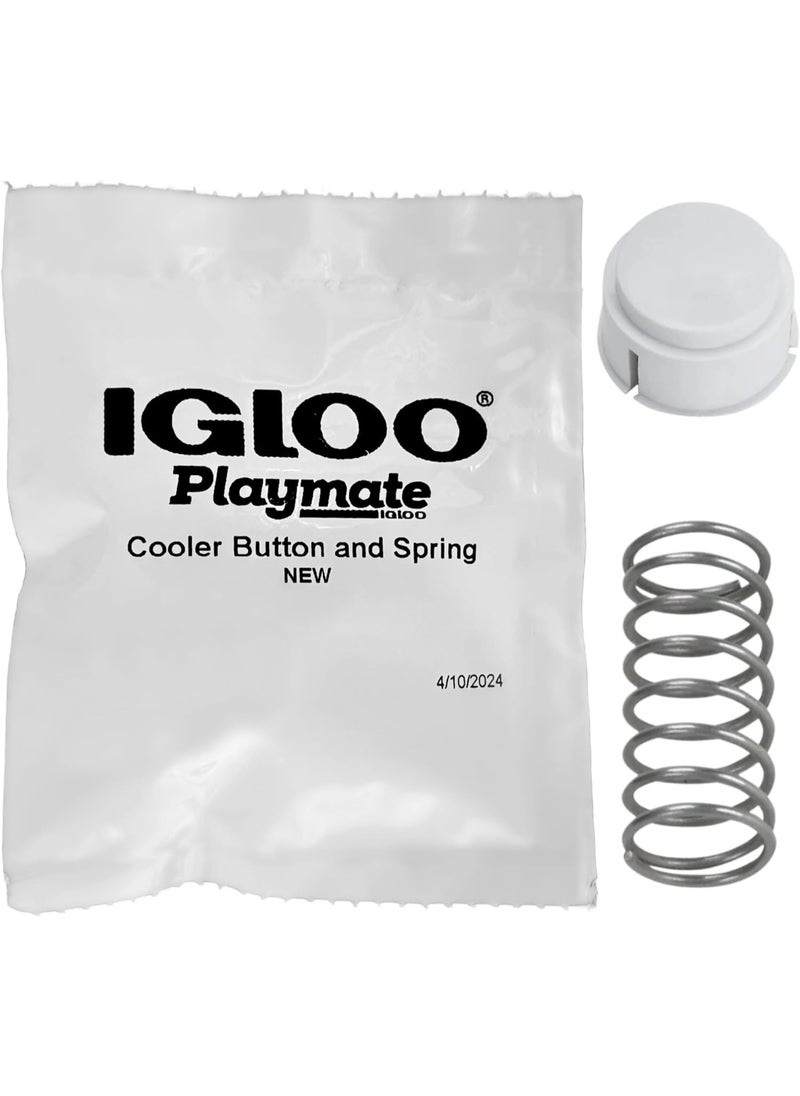 Igloo Igloo Playmate Cooler Replacement Button and Spring  - Image 1