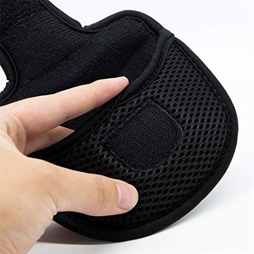 Barudan Golf Mesh Lightweight Putter Cover Mallet Putter Headcover Club Protector for Odyssey 2ball Scotty Cameron Futura Ping Taylormade 4 Colors Option Black Blue red Grey (Black) - Image 3