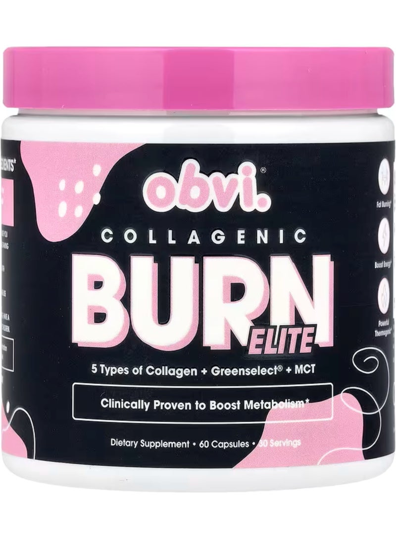 Obvi Collagenic Burn Elite, 60 Capsules - Image 1
