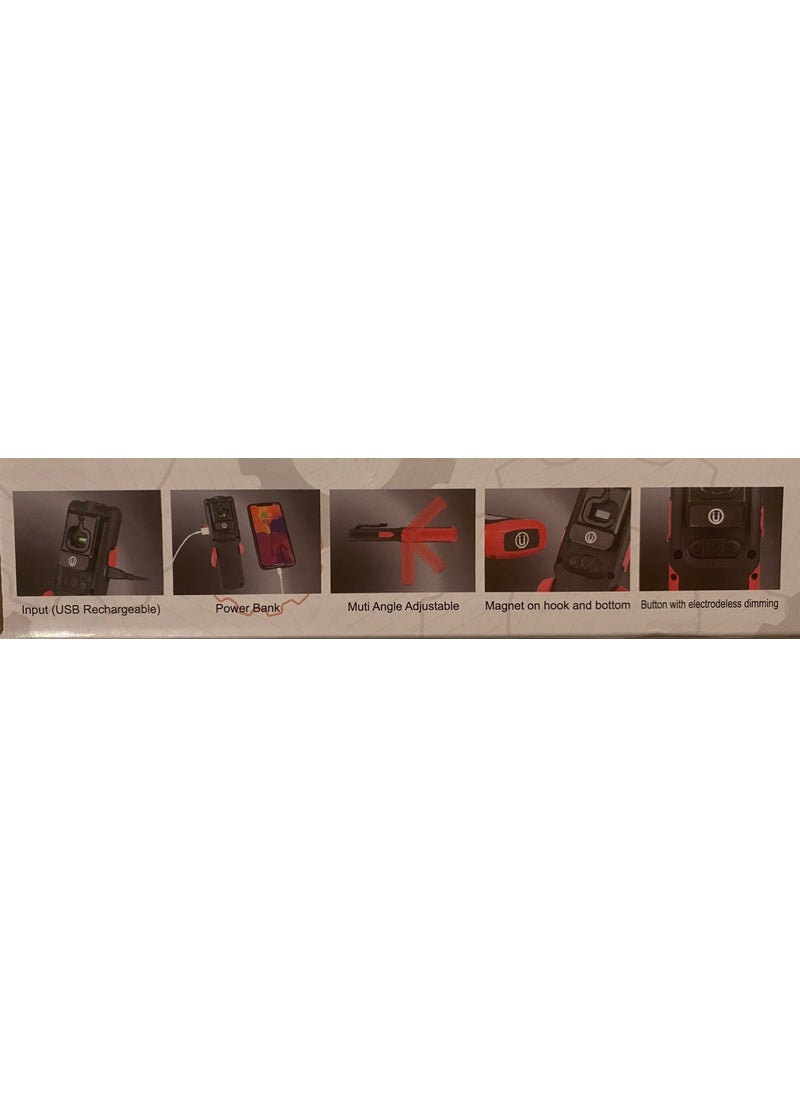 Arm 420 Lumen Rechargeable LED Hand Lamp  - Image 2