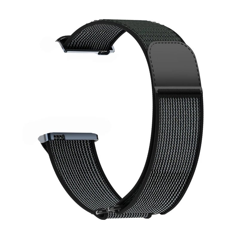 Bluejw Coolyep Nylon Replacement Watch Strap for Amazfit Helio – Elastic Fabric Wristband Compatible with Helio Smartwatch (Nylon Band Only) - Image 2