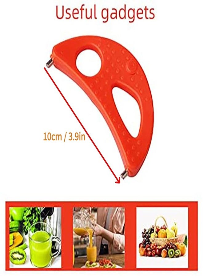 Haofy Juicer Tool, Juicer Accessories for Jack Lalanne Power Juicer, Compatible with Delux PRO Classic CL003AP E1188 E1189 MT1000, Juicer Part(Orange) - Image 5