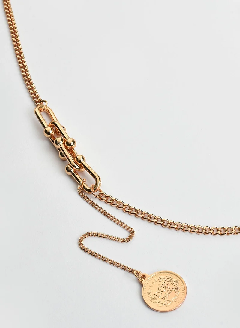 Sohi  Designer Pendant With Artificial Chain Necklace Jewellery for Women | Best Price UAE