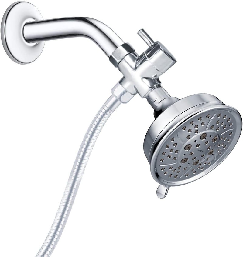 Sneatup Solid Brass 3-way G1/2 Shower Diverter Chrome Plating - Image 5