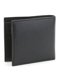 LACOSTE Lacoste Black Wallet for Men - 6 Card Slots, Coin Clip Pocket, and Spacious Main Money Compartment - Sleek & Durable Design  - Image 3