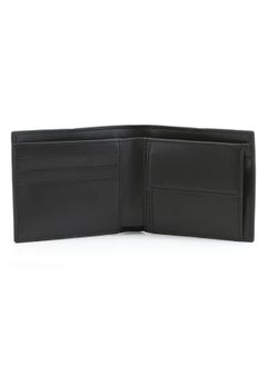 LACOSTE Lacoste Black Wallet for Men - 6 Card Slots, Coin Clip Pocket, and Spacious Main Money Compartment - Sleek & Durable Design  - Image 2