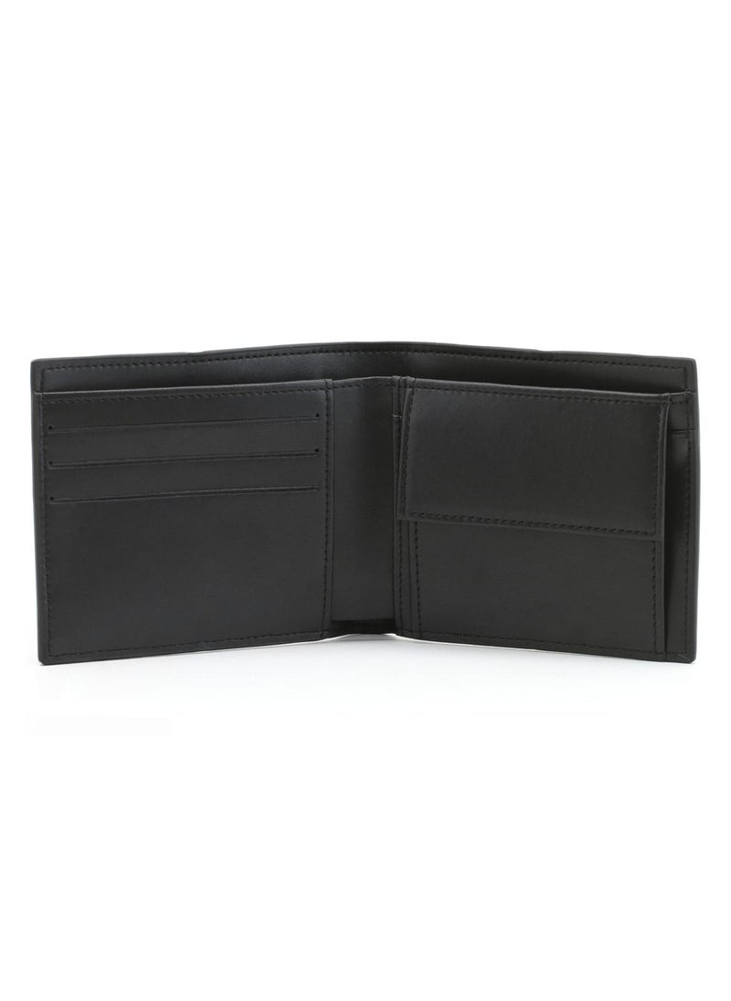 LACOSTE Lacoste Black Wallet for Men - 6 Card Slots, Coin Clip Pocket, and Spacious Main Money Compartment - Sleek & Durable Design  - Image 2