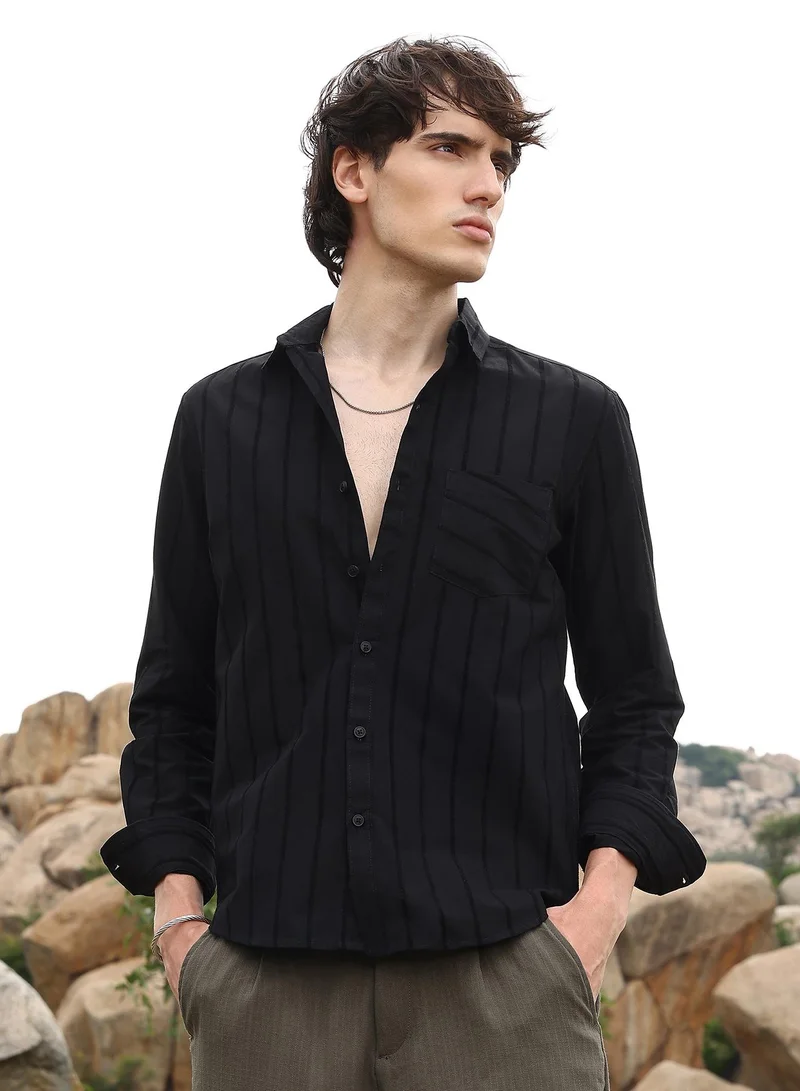 كامبوس سوترا قميص مخطط باستيل