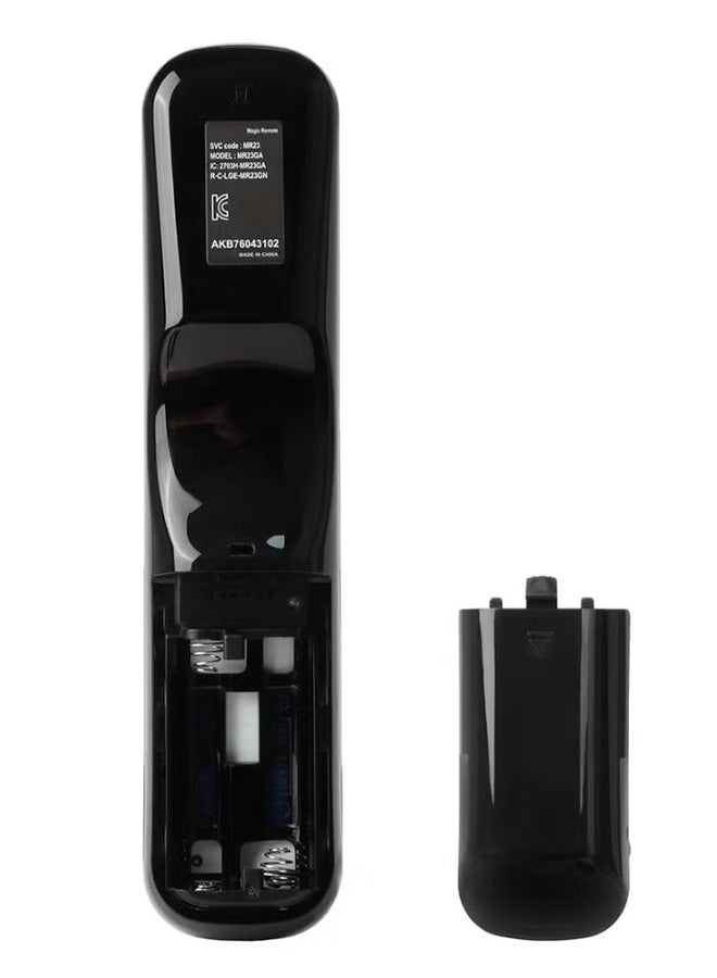 بكومور ريموت ماجيك إل جي بديل MR23 بتحكم صوتي ومؤشر – متوافق مع تلفزيونات إل جي الذكية 2021-2023 OLED و QNED و NanoCell و UHD و 4K و 8K ريموت لاسلكي بلوتوث شامل - Image 5