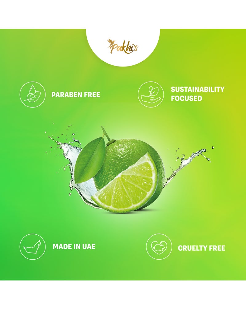 Pakhi's Pakhi’s Citrus Charm Liquid Hand Soap – Moisturizing Foaming Hand Wash for bathroom and kitchen with Pump - Luxurious  Nourishment for Your Skin (500ml) - Image 3