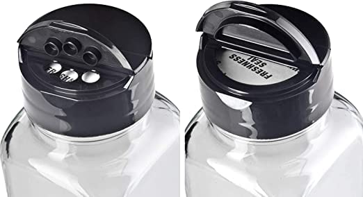 NOBILEA Glass Oil Dispenser 500 ml Set of 2 120 ml Spice Jar Set of 2 Olive Oil Vinegar Storage Oil Bottle Pack of 4 Clear - Image 5