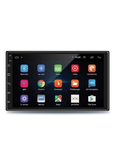 Android Double Din Car Stereo 7 Inch 1080P HD Touch Screen Multimedia System With GPS Navi HiFi WiFi Bluetooth RDS FM Radio Mirror-Link Dual USB With Backup Camera Included