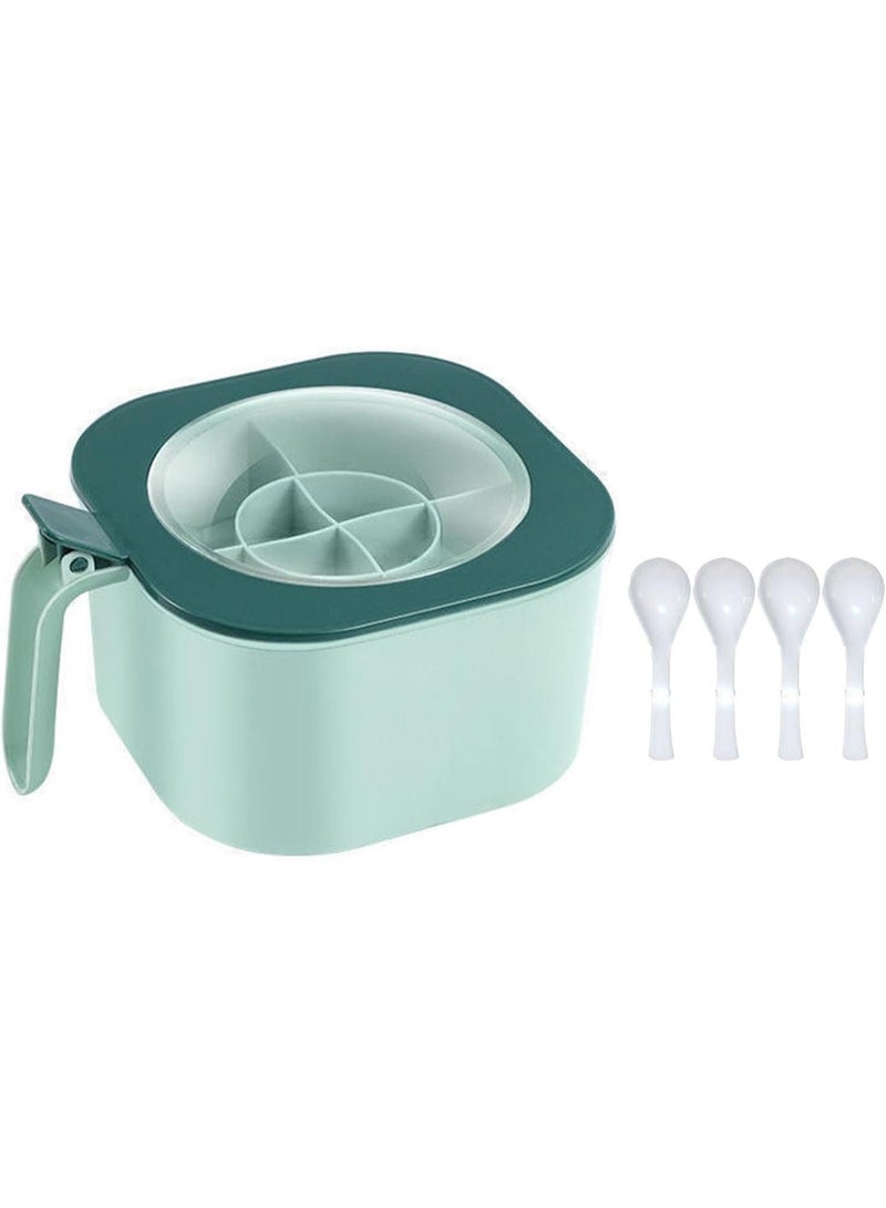 منظم البهارات العصري 4 في 1: لمسة من الترتيب والجمال في مطبخك - Image 1