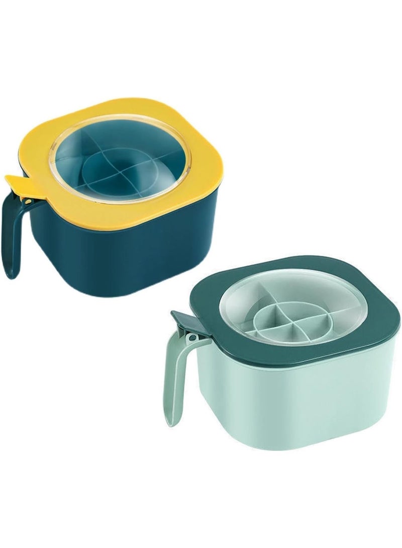 منظم البهارات العصري 4 في 1: لمسة من الترتيب والجمال في مطبخك - Image 4