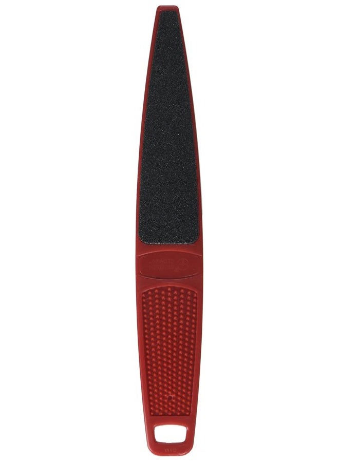 Flowery Original Swedish Clover Red Foot File, Pedicure Foot Scrubber, 60/100 Grit - RED - Image 2