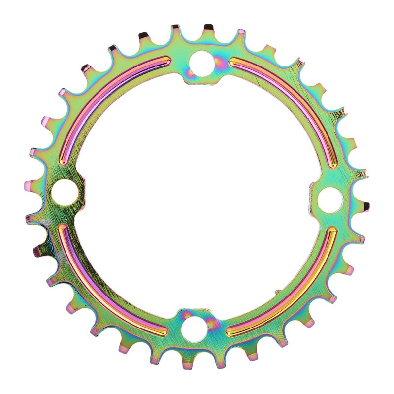 SNAIL 104BCD Mountain Bike Positive & Negative Tooth Disc Chain Wheel Chainring Colorful Plating Color(32T ) - Image 2