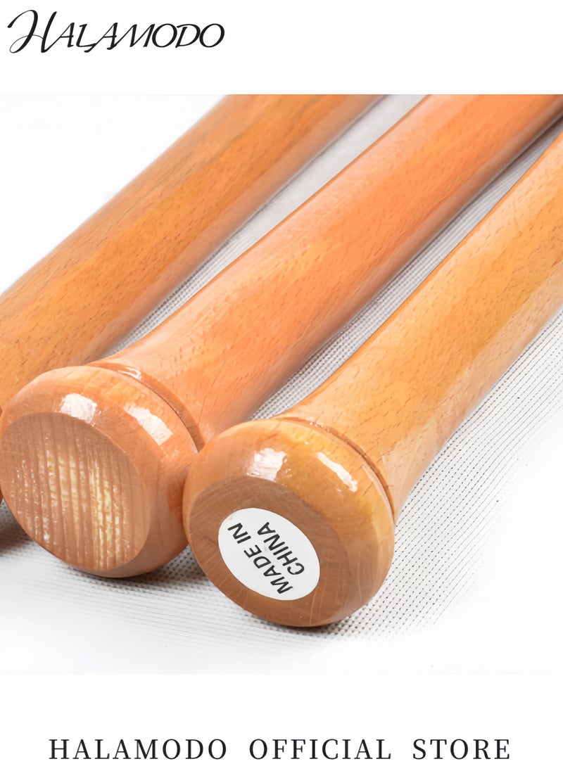 HALAMODO Wooden Baseball Bat Classic Wooden Youth Baseball Bat for Baseball Training Home Self Defense Wood Bat for Adult Teenagers  - Image 4