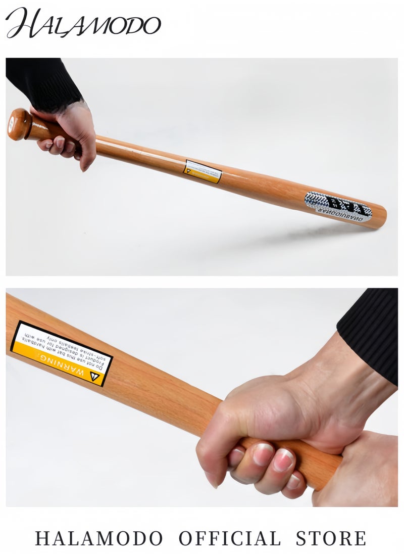 HALAMODO Wooden Baseball Bat Classic Wooden Youth Baseball Bat for Baseball Training Home Self Defense Wood Bat for Adult Teenagers  - Image 5
