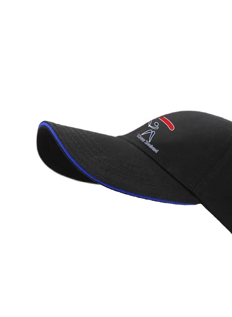 New Zealand Sports Fans Cricket Caps for Both Men and Women With Metal Adjustable Buckle Closure - Perfect for Outdoor Activities, Matches, and Everyday Wear - Image 5