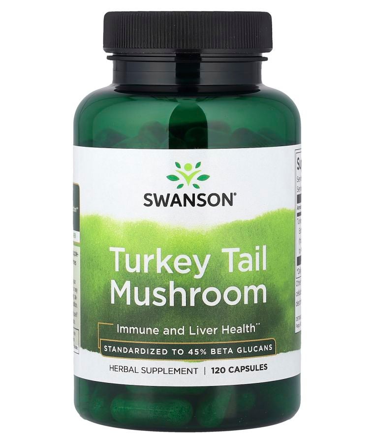 Turkey Tail Mushroom 120 Capsules (500 mg per Capsule)