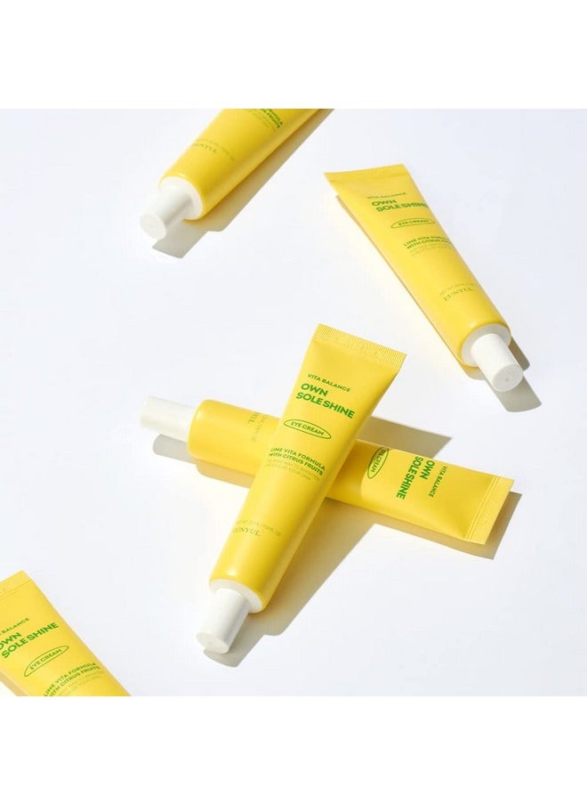 Eunyul Vita Balance Own Sole Shine Eye Cream [1.01 Fl.Oz / 30Ml] Vitamin C Eye Cream Korean Cosmetics Korean Skin Care  - Image 4